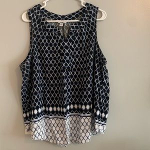 Croft & Barrow Sleeveless Blouse